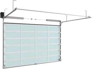 Рулонные ворота для автомойки с механизмом ISD02 2500x3700